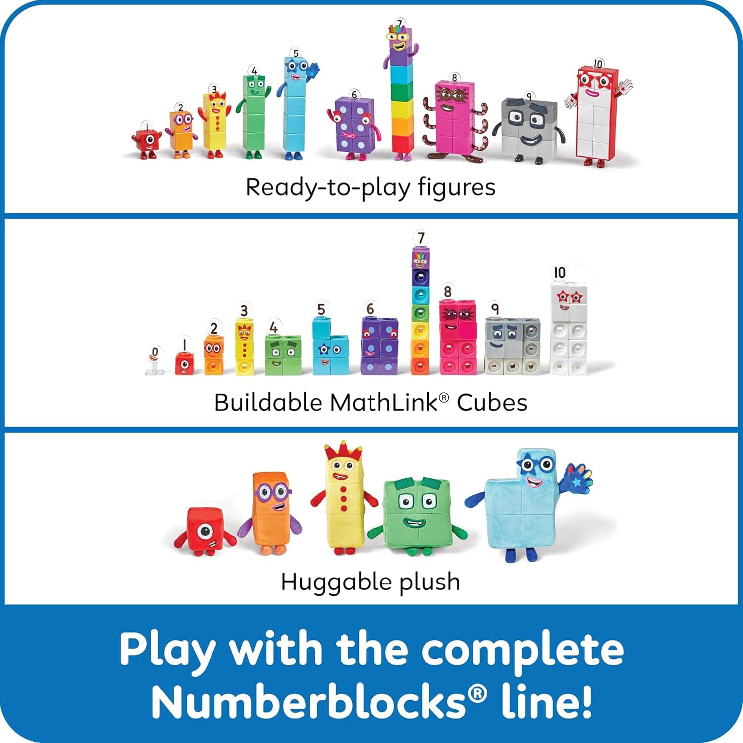 Numberblocks Set de Figuras de Acción, 11 y 12 miniatura 4
