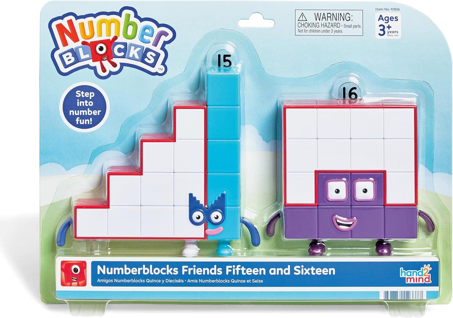Numberblocks Set de Figuras de Acción, 15 y 16