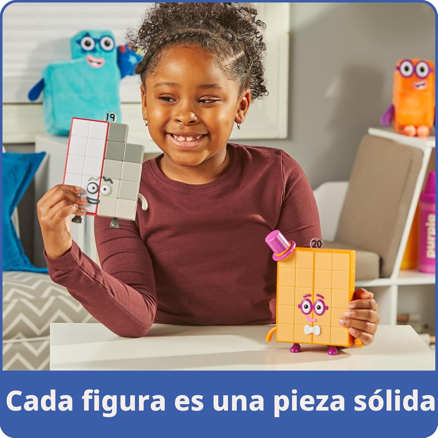 Numberblocks Set de Figuras de Acción, 19 y 20 miniatura 3