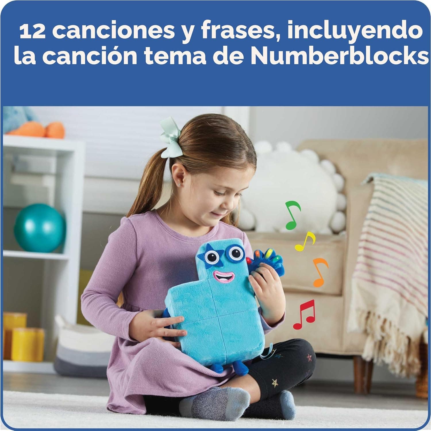 Numberblock Five - Peluche miniatura 3