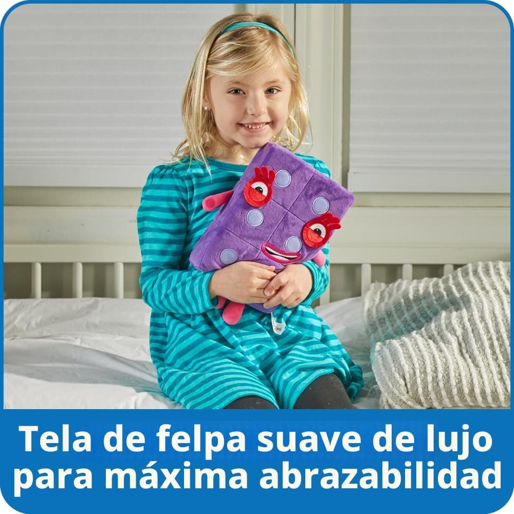 Numberblock Six - Peluche miniatura 2