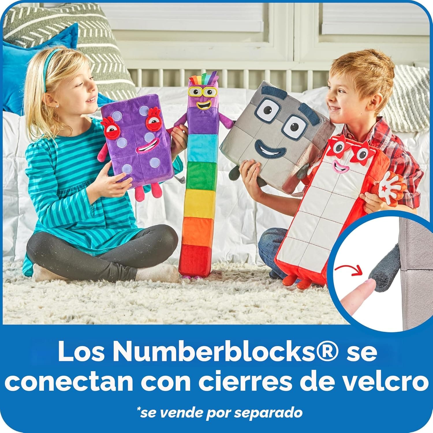 Numberblock Nine - Peluche miniatura 5