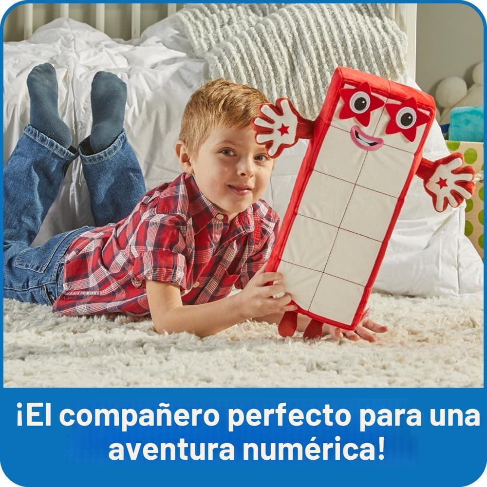 Numberblock Ten - Peluche miniatura 4