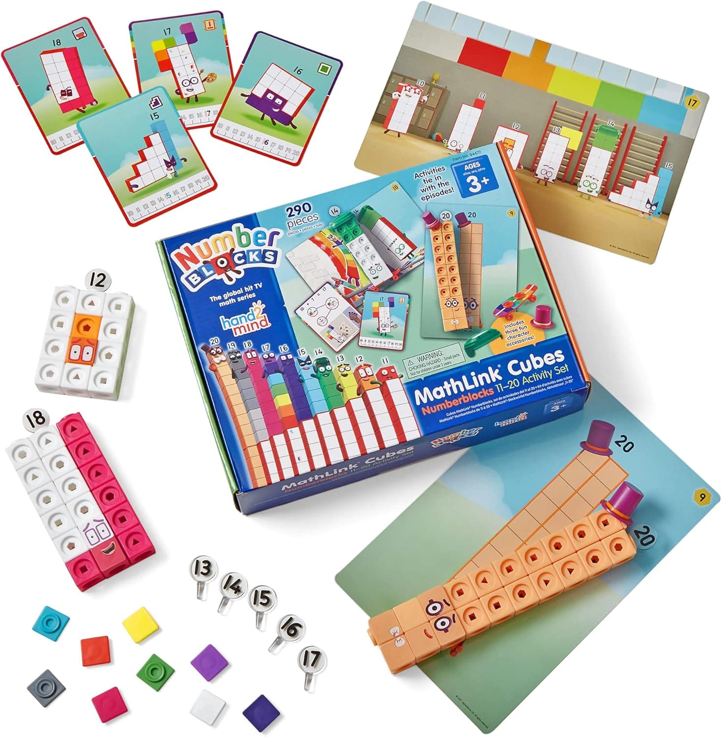 Numberblocks Juego de Actividades 11-20
