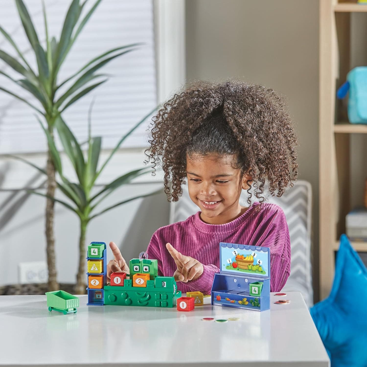 Numberblocks Add It Up Mini Market, Juego de tienda de comestibles miniatura 3
