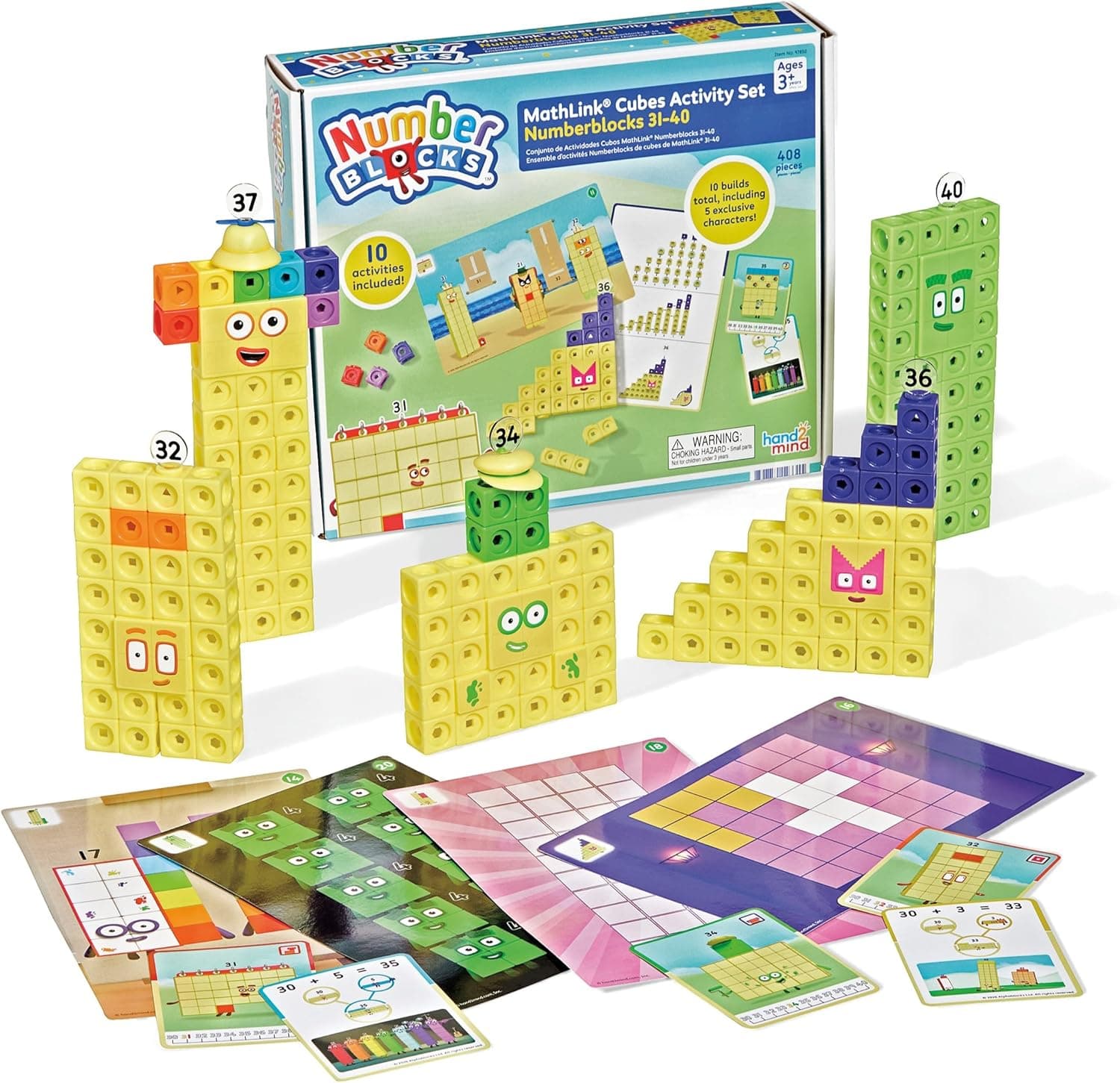 Numberblocks Juego de Actividades 31-40