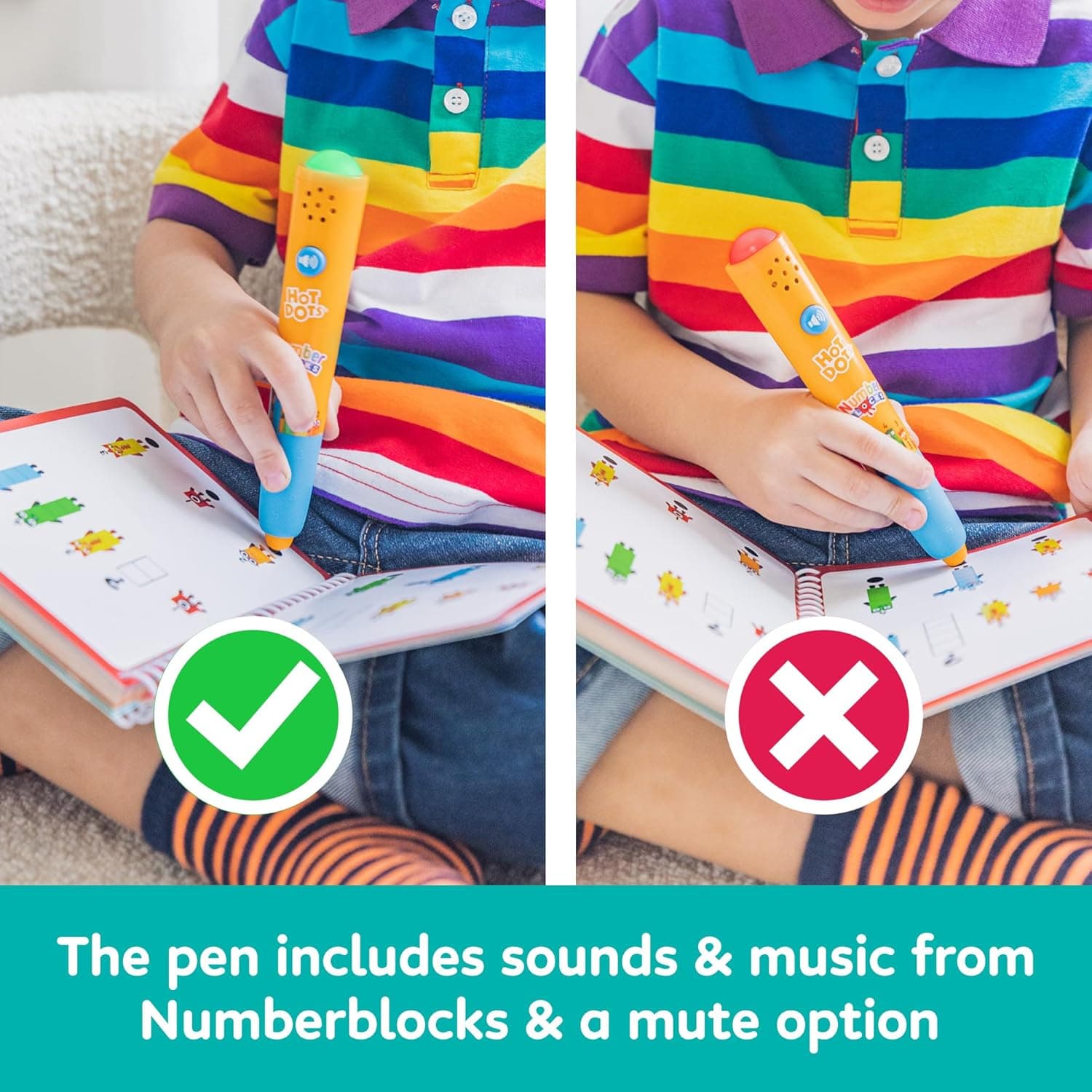 Numberblocks - Libro de trabajo números del 11 al 20 con bolígrafo interactivo miniatura 2