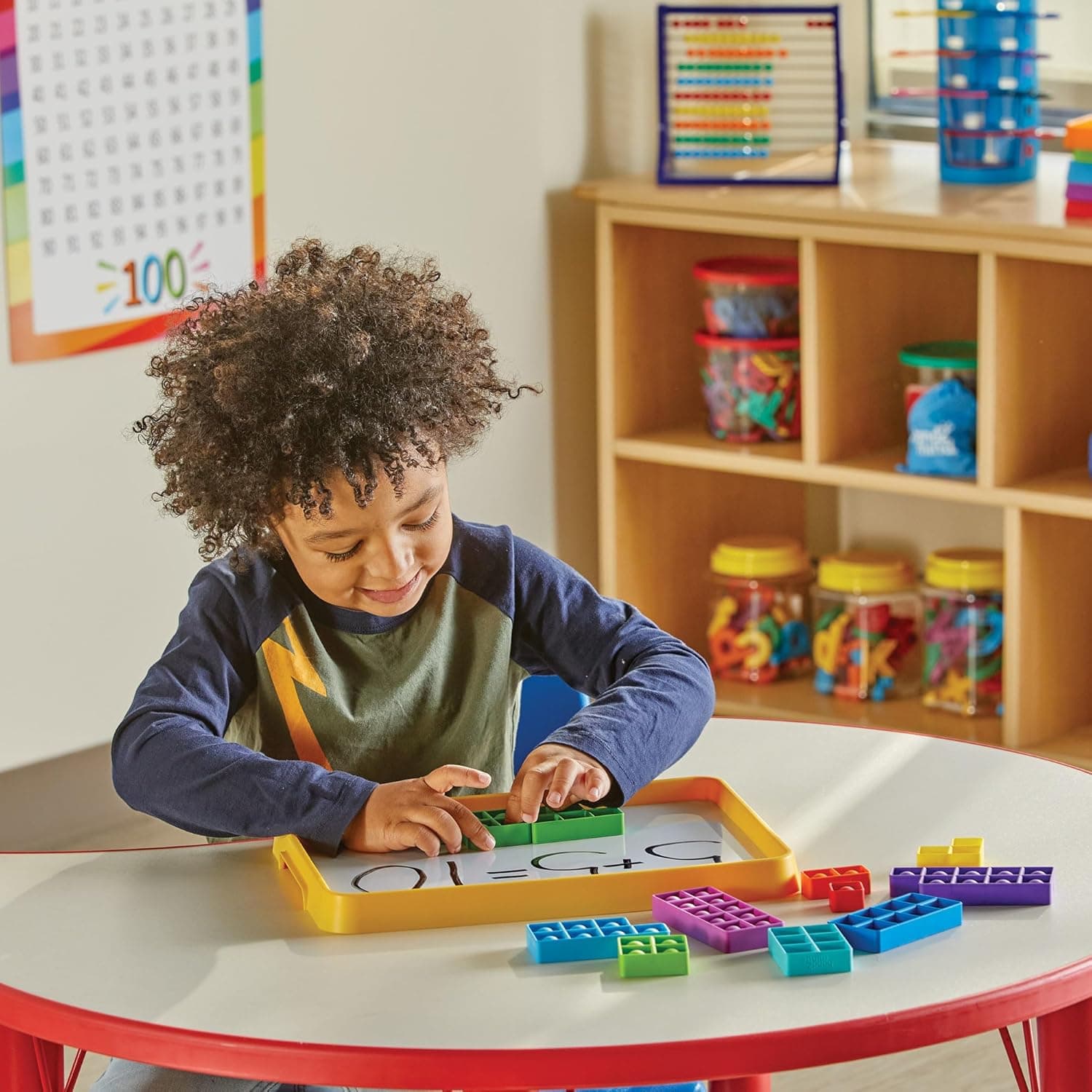 hand2mind Juguetes sensoriales de burbujas de numeración temprana para niños miniatura 5