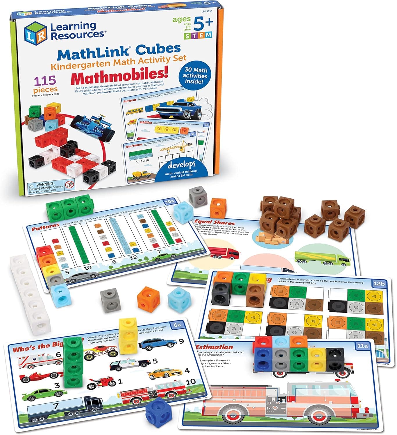 Learning Resources - Juego de actividades matemáticas Mathmobiles
