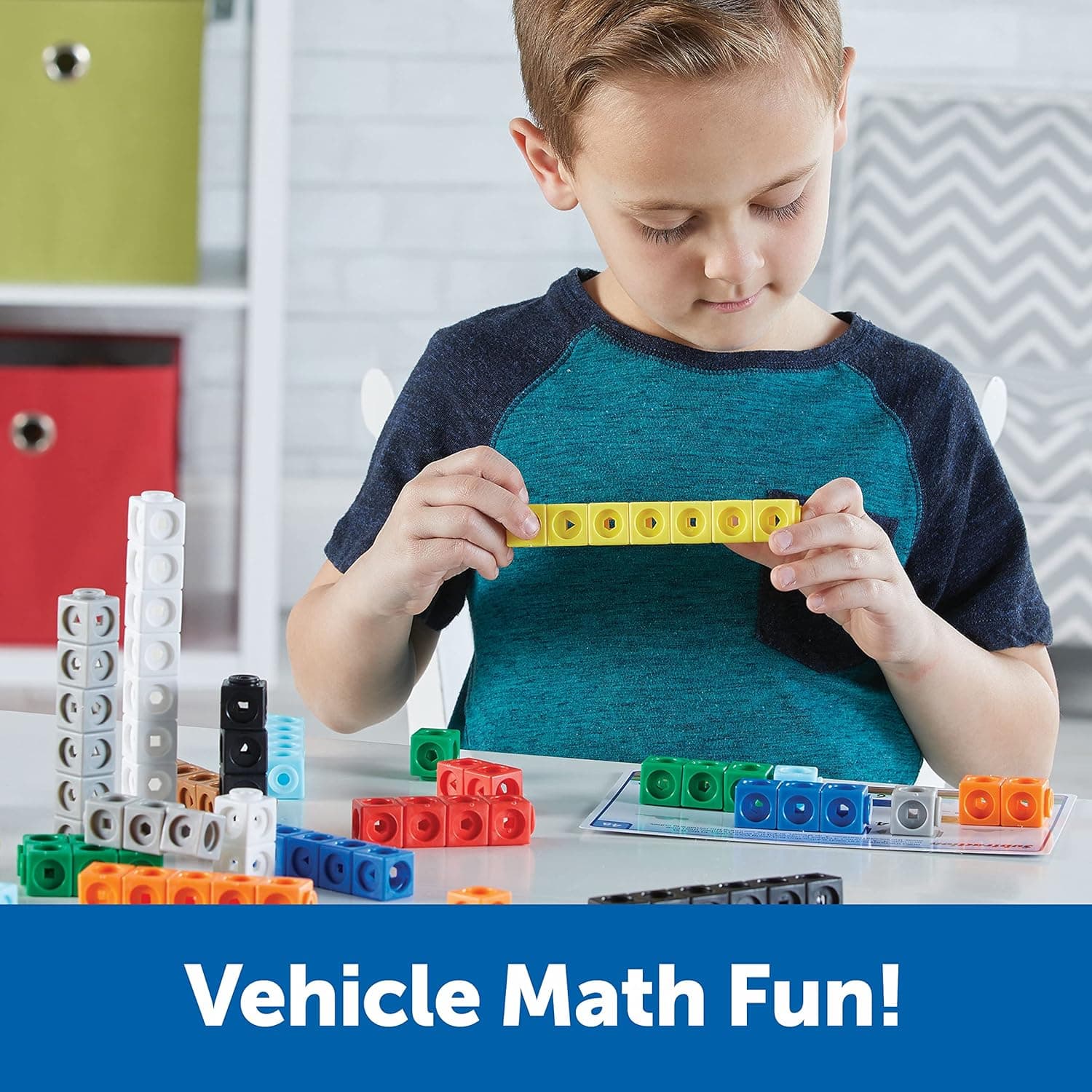 Learning Resources - Juego de actividades matemáticas Mathmobiles miniatura 3