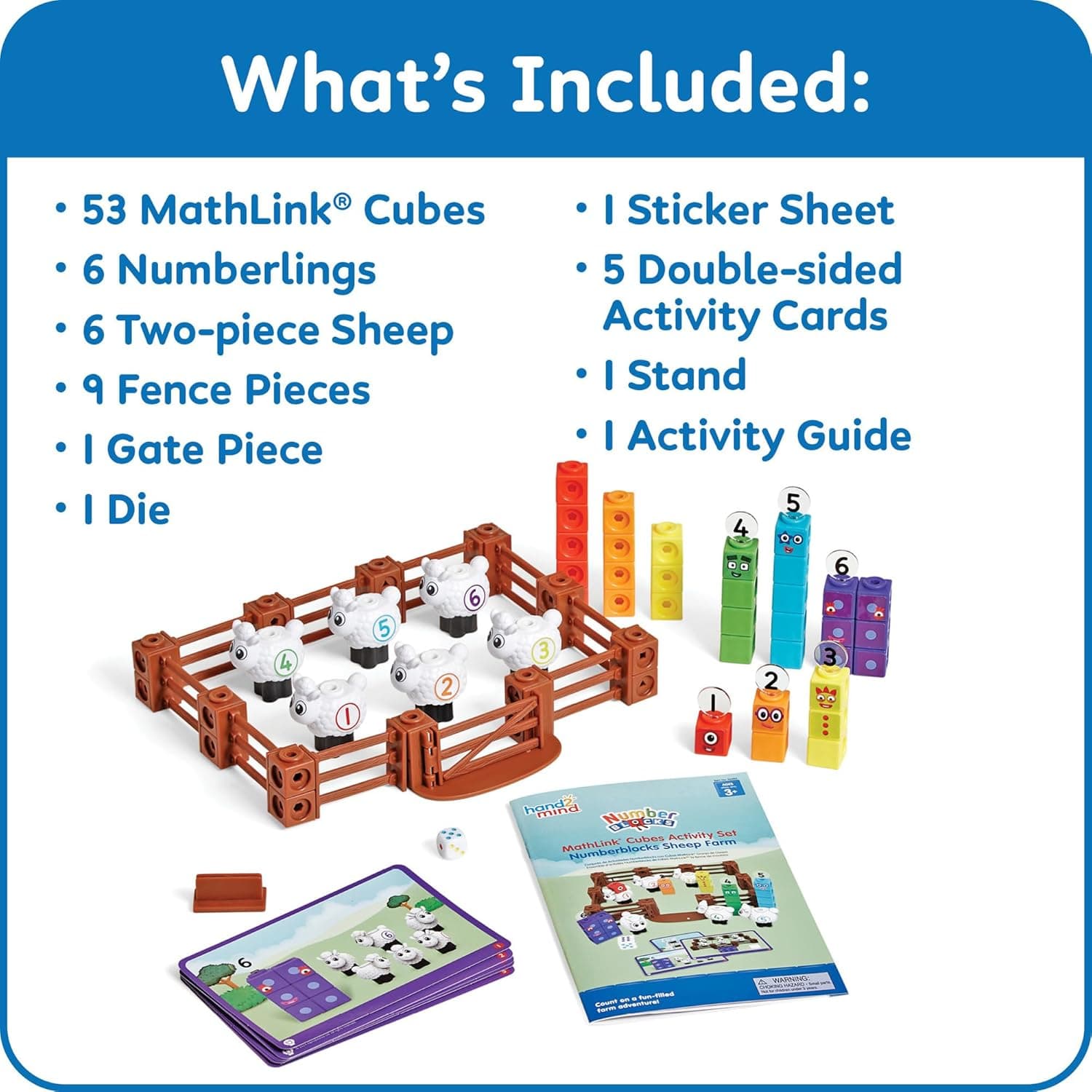 Numberblocks Juego de actividades, Juego de Granja miniatura 5